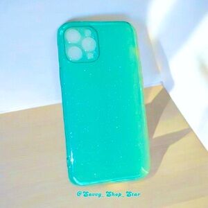 Sparkling Green Clear iphone Case